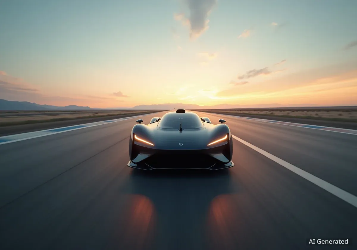 Die schnellsten Serien-Elektroautos der Welt nach Geschwindigkeit