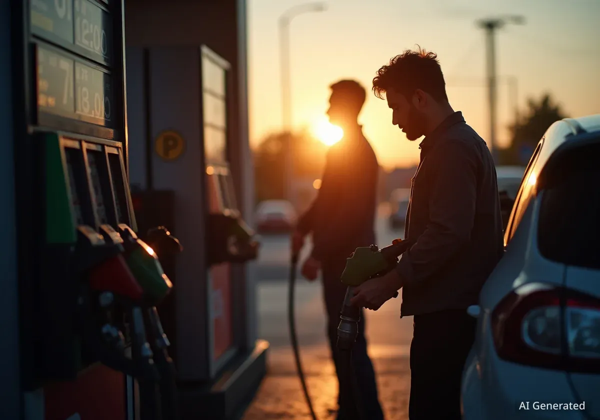 Benzinpreise fallen weiter: Nachfrage auf Tiefststand