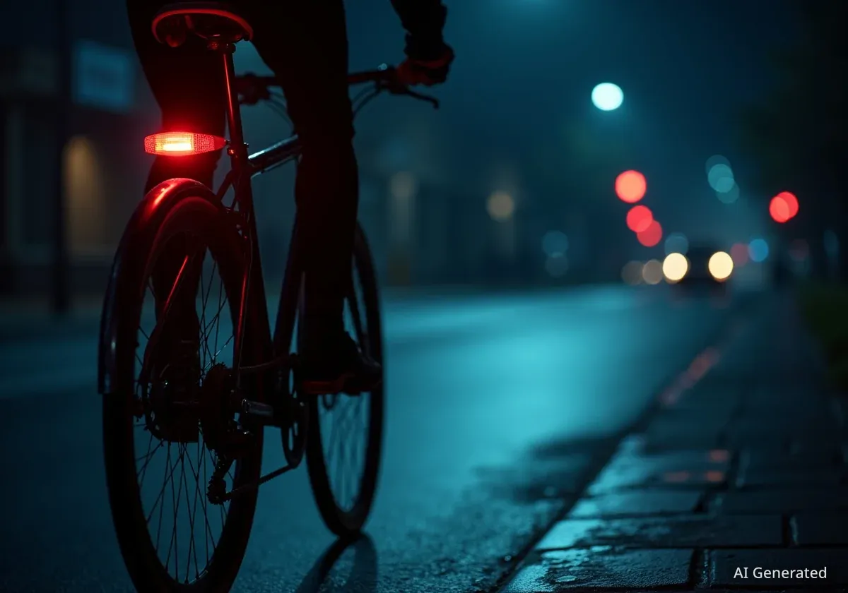 Starker Anstieg bei Bußgeldern für Radfahrer ohne Licht