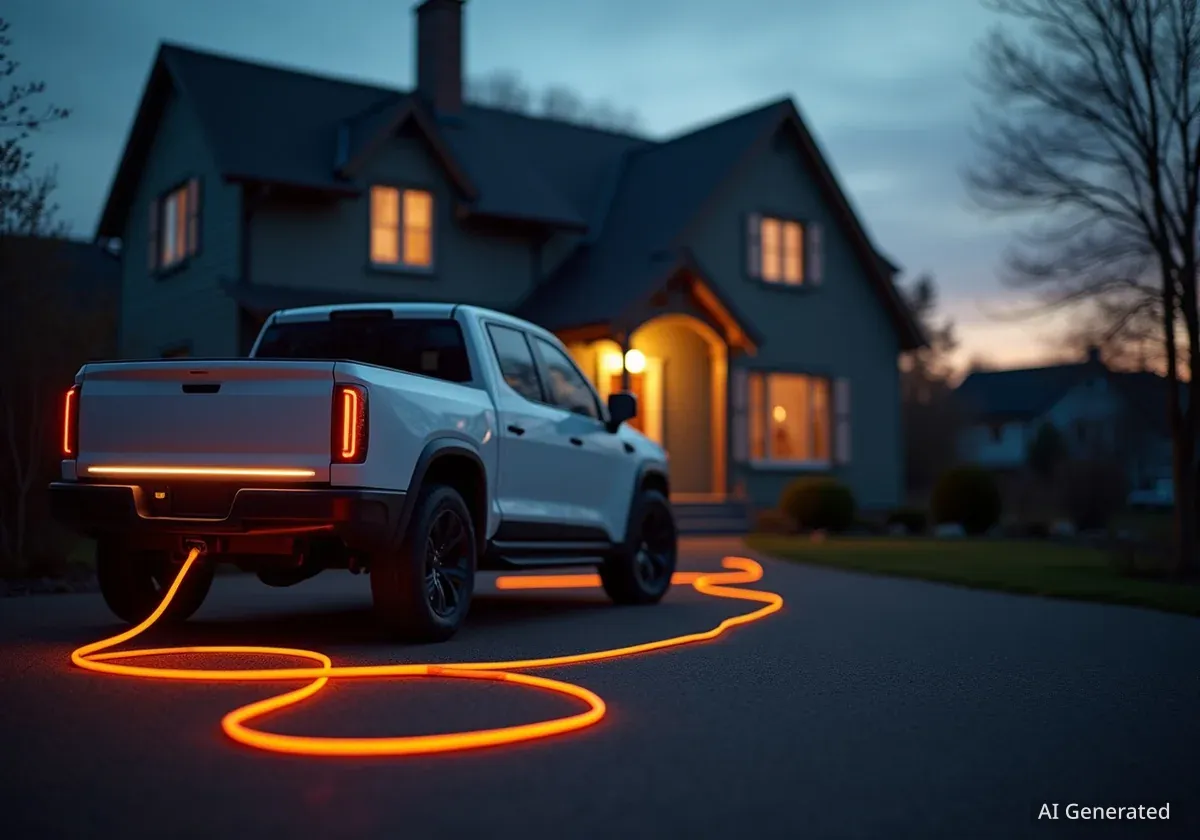 Elektro-Pickups als Notstromquelle im Haushalt