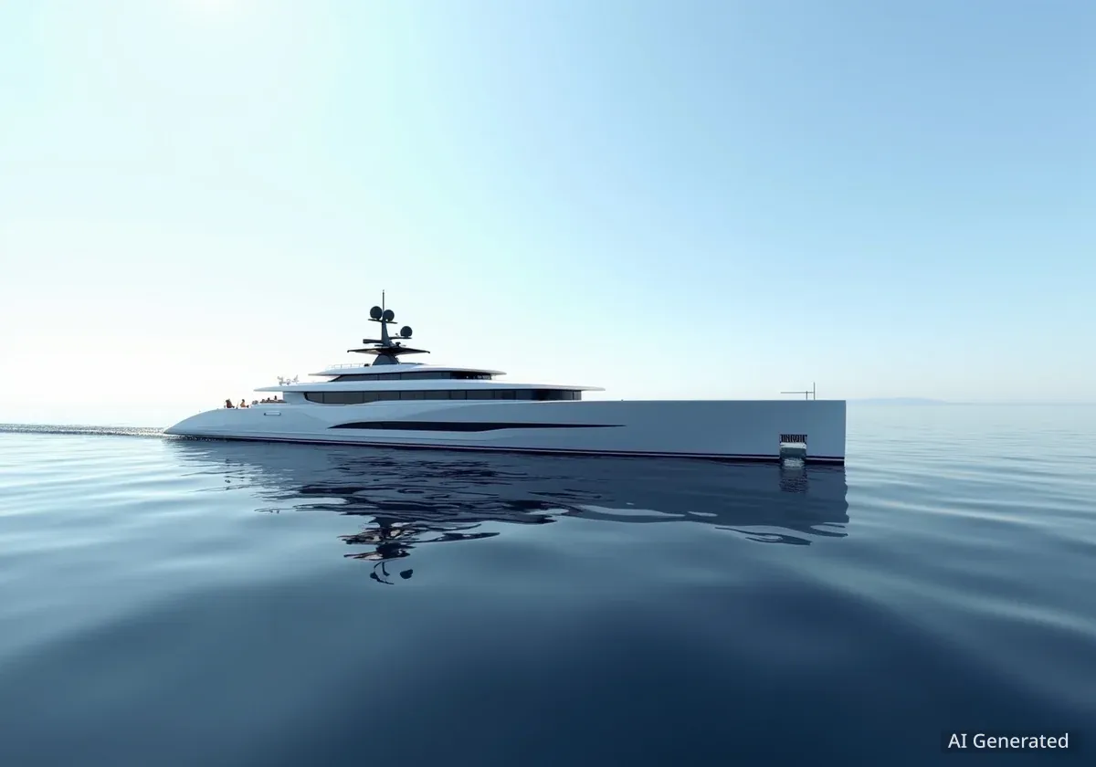 Bill Gates' Wasserstoff-Superyacht: Emissionsfreie Luxusreise