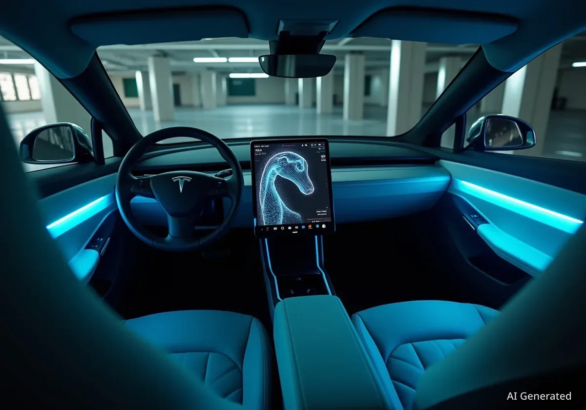 Tesla Update bringt Tron-Modus und Grok-KI