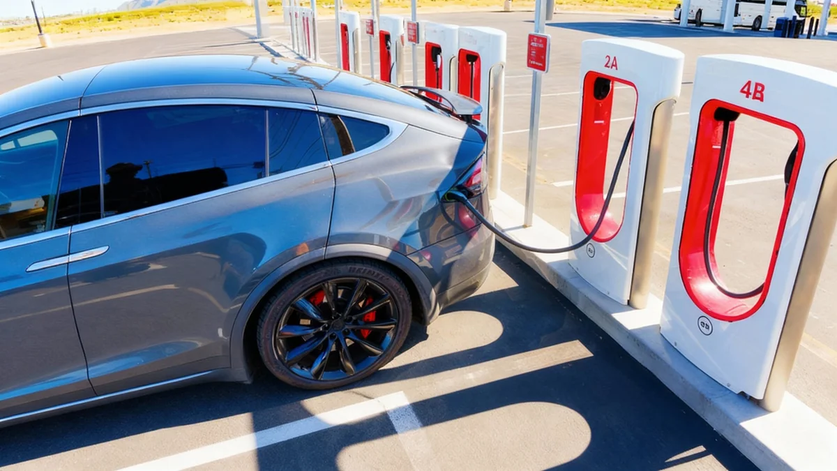 EV-Ladenetze in den USA: Tesla führt, andere kämpfen