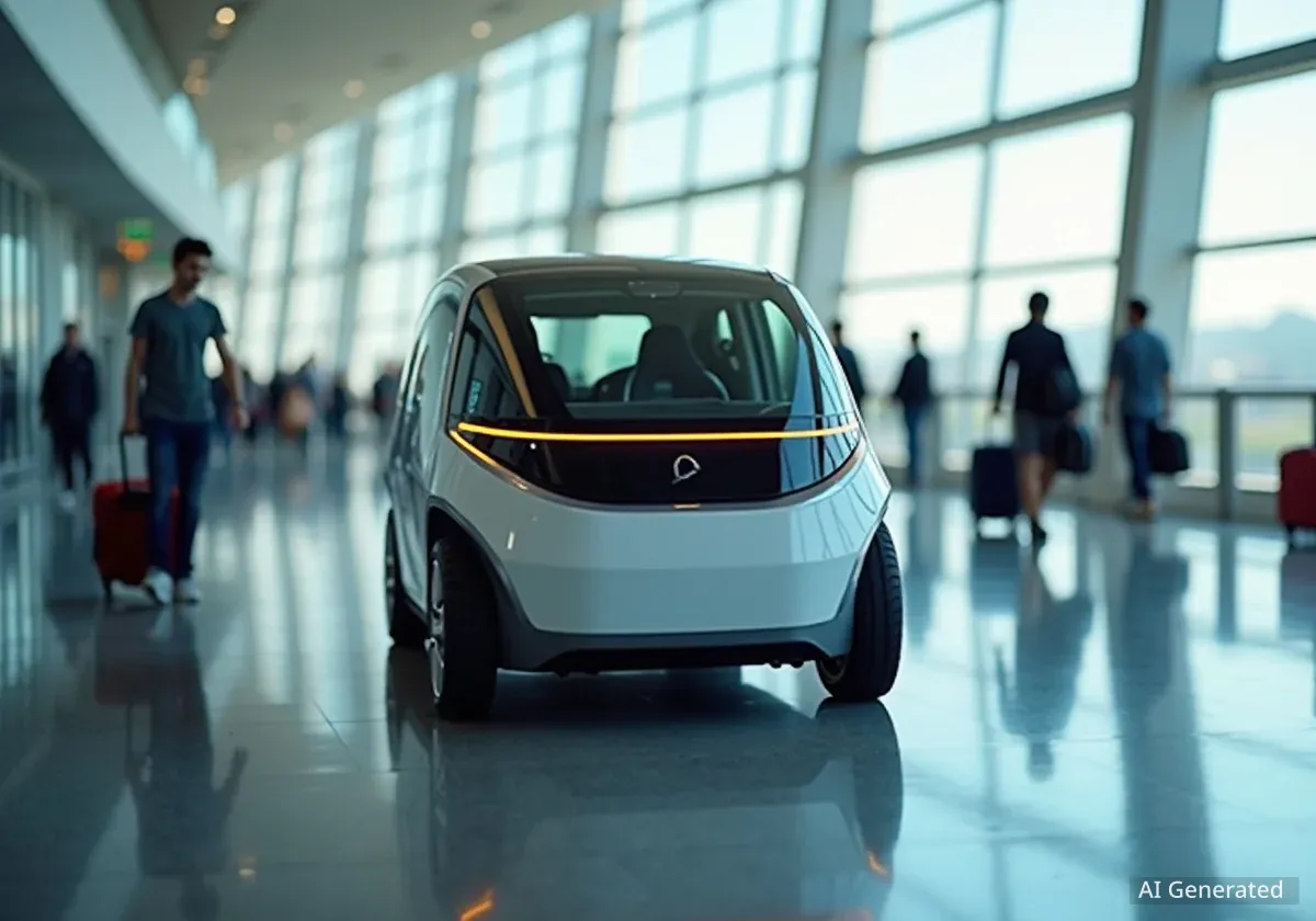 Tesla Robotaxi-Dienst startet am Flughafen San Jose