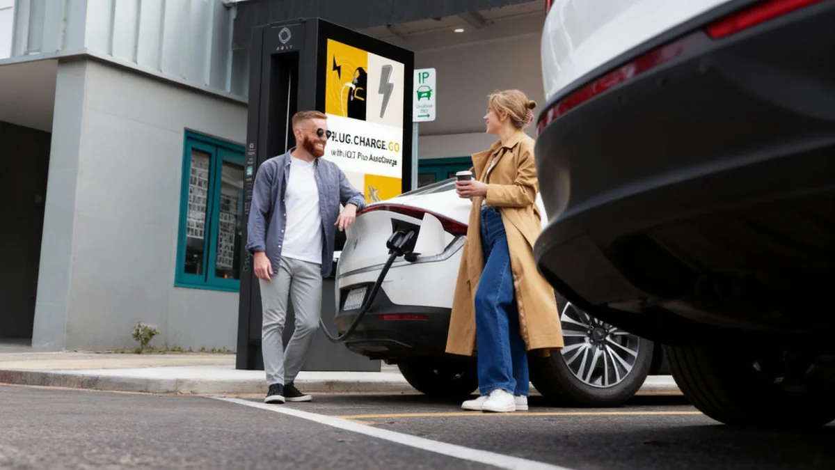 Jolt startet automatisches Laden für E-Autos