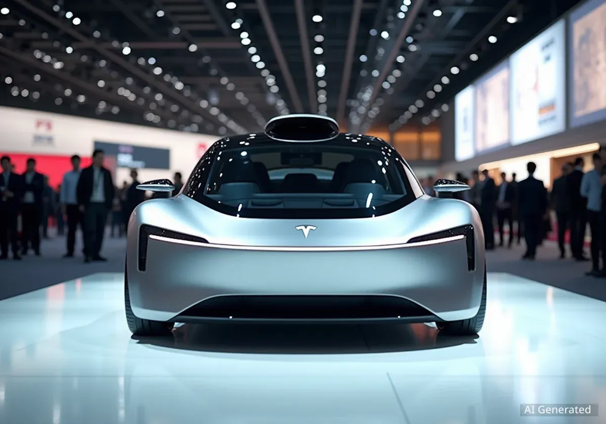 Tesla Cybercab feiert Asien-Debüt in China