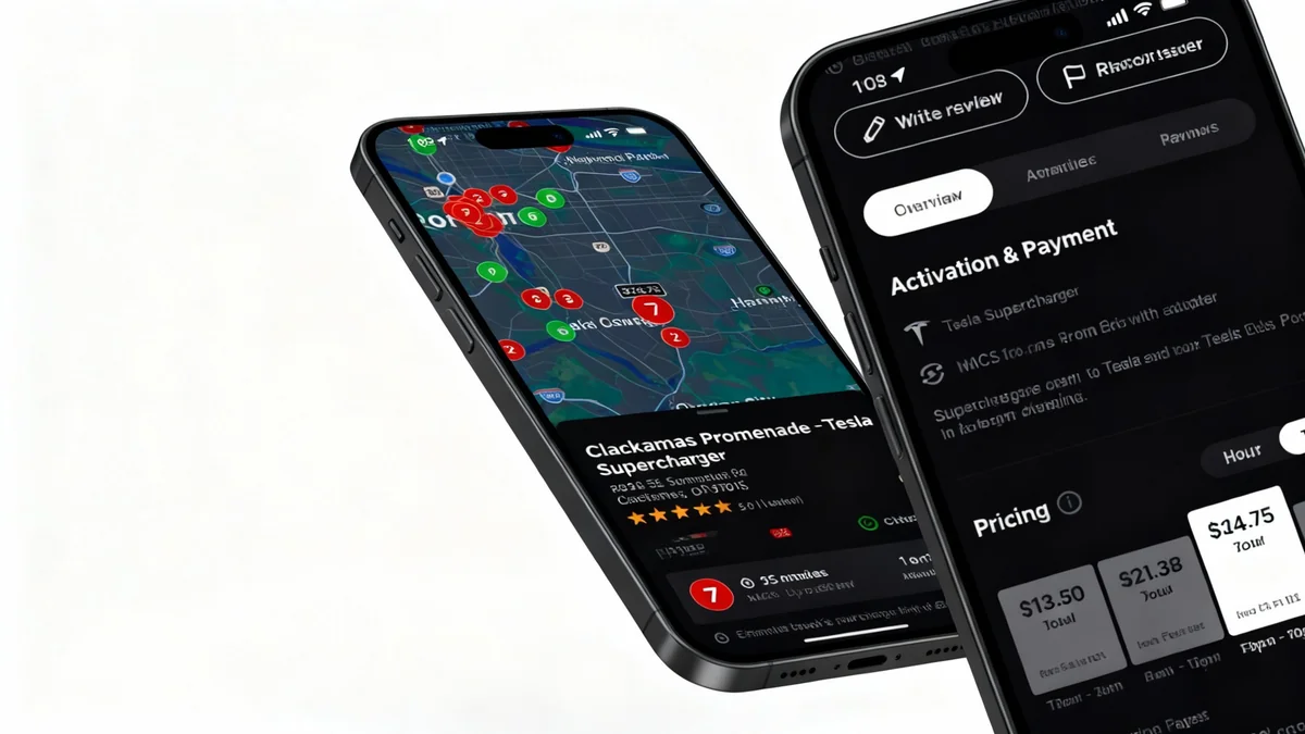 Chargeway App bietet Echtzeitpreise für E-Auto-Ladestationen