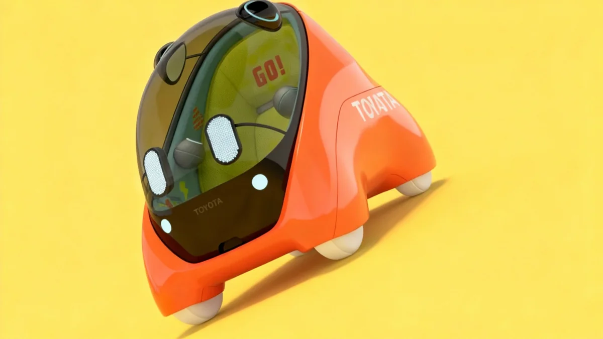 Toyotas Kinder-Mobi: Autonomes Fahrzeug für den Schulweg