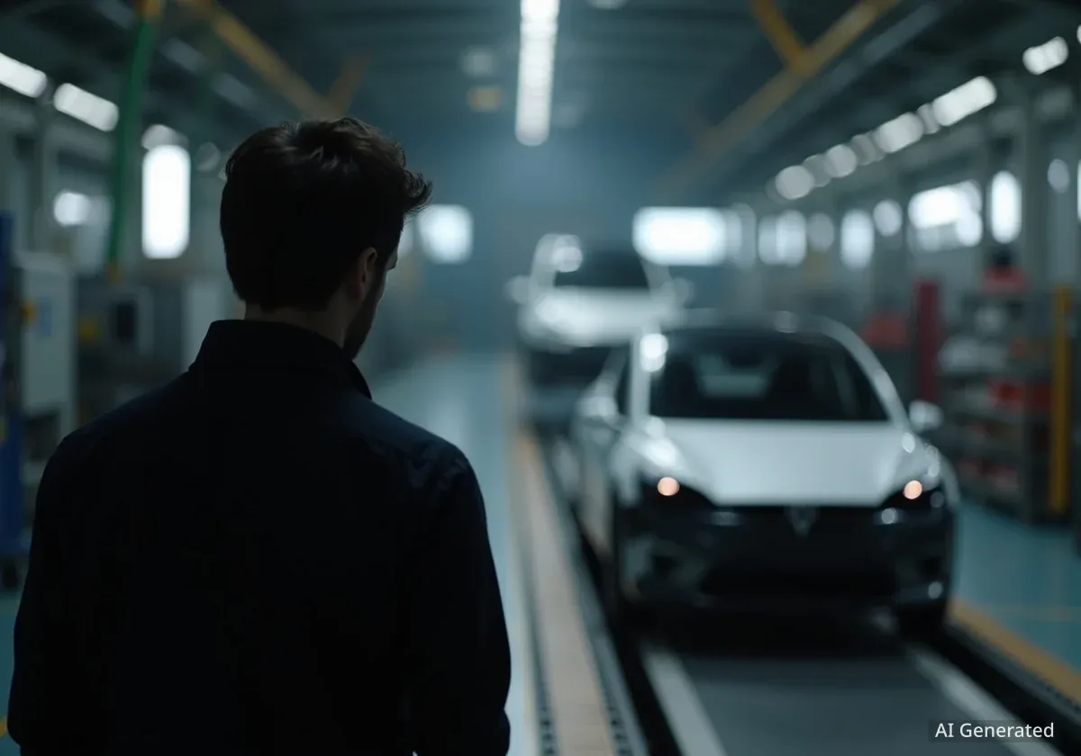 Rückgang der E-Auto-Nachfrage führt zu Stellenabbau