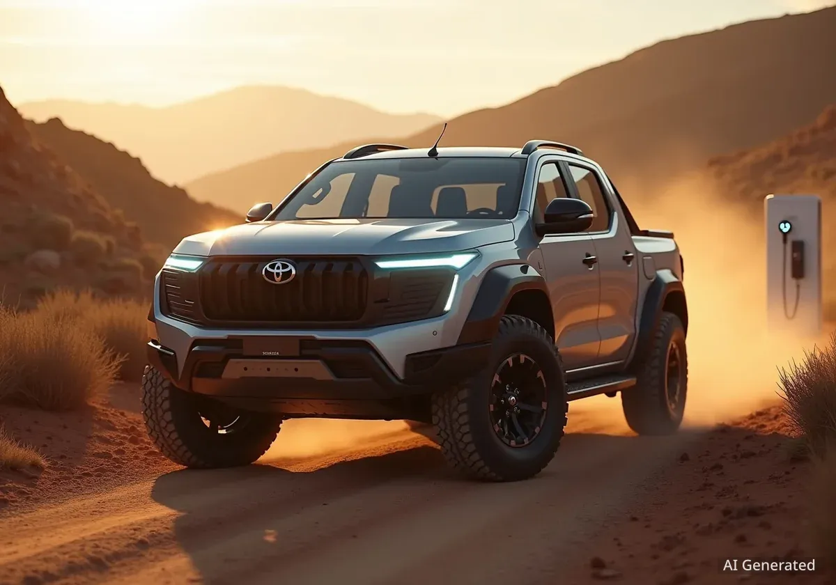 Toyota Hilux startet in eine elektrifizierte Zukunft