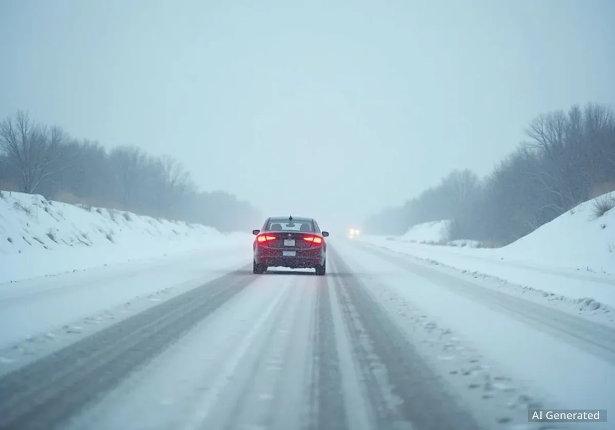 Sturmbedingungen erschweren Thanksgiving-Reisen