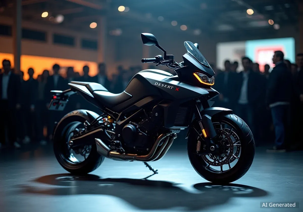 Ducati enthüllt die nächste DesertX mit neuem IVT-Motor