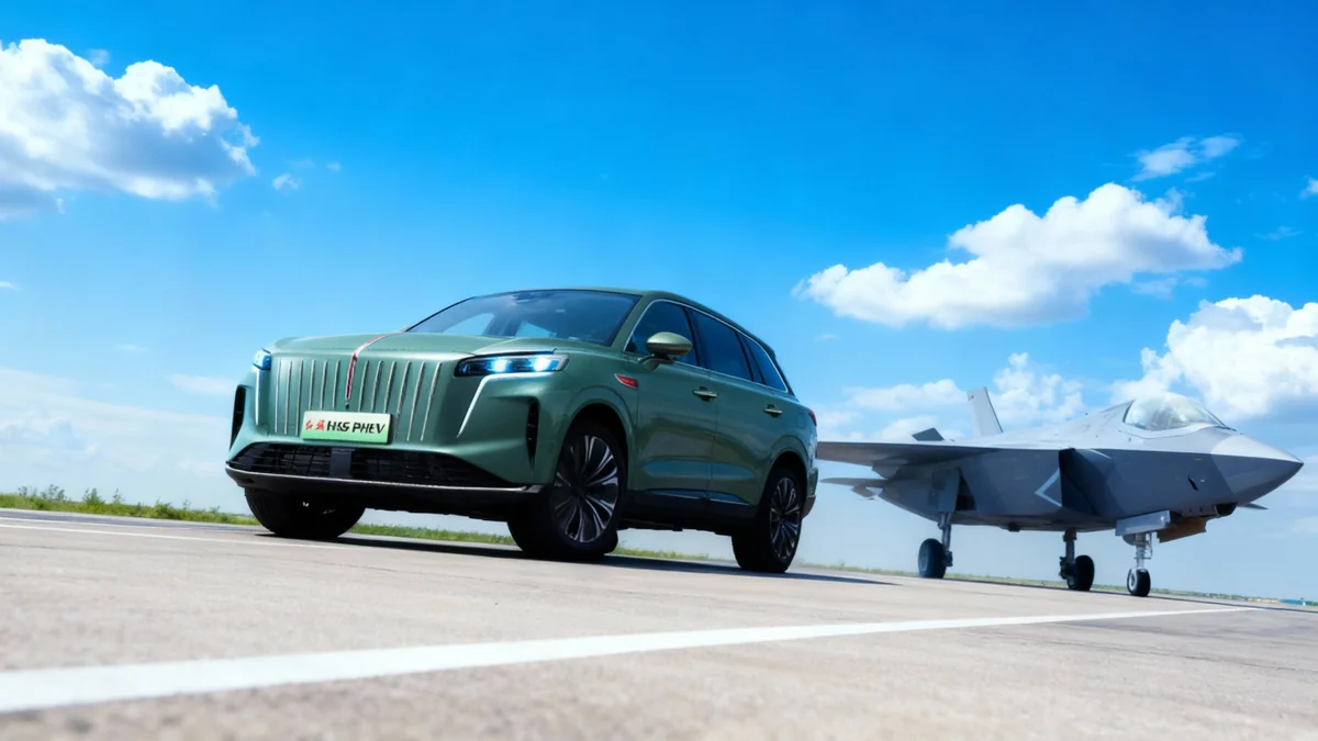 Hongqi HS6 PHEV fährt über 2300 km ohne Tankstopp