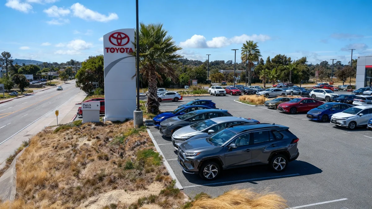 Toyota meldet Rekordumsatz im Oktober