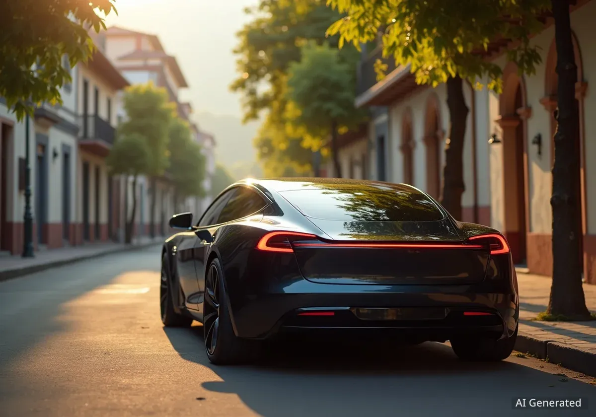 Tesla teasert Markteintritt in Kolumbien an