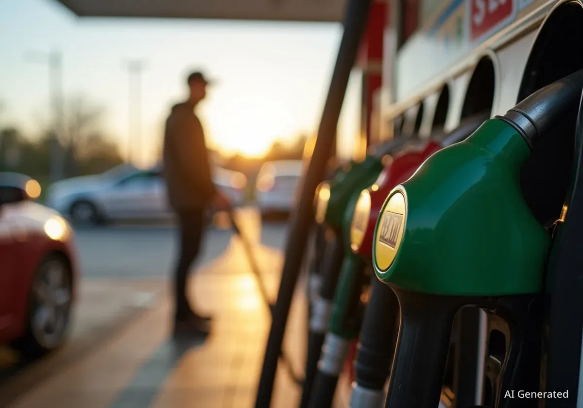 Benzinpreise fallen landesweit unter 3 US-Dollar