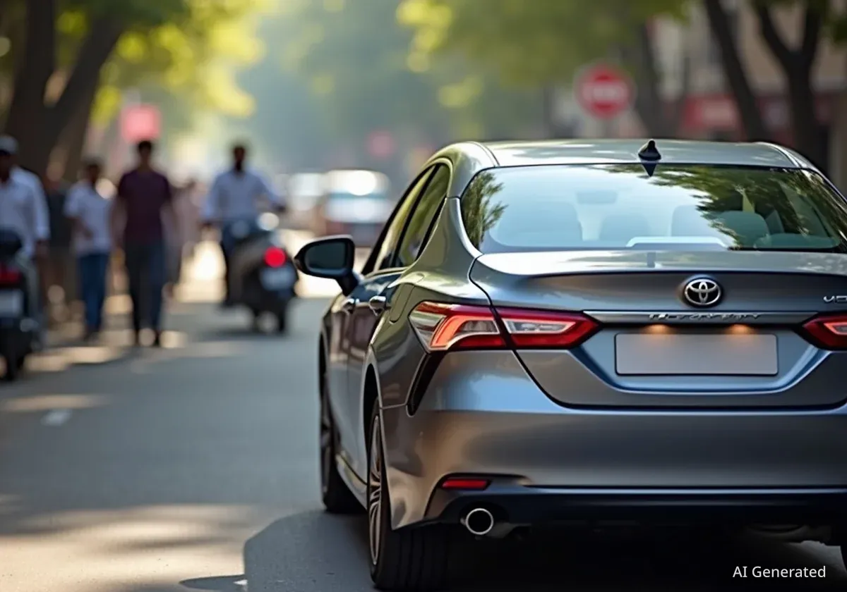 Kamerafehler: Toyota startet Rückruf für neuen Camry