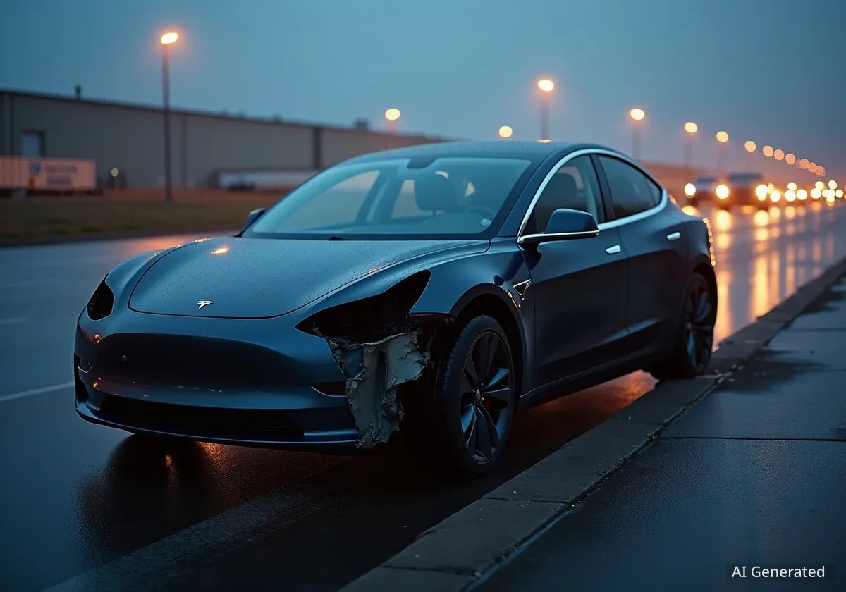 Tesla Klage nach tödlichem Unfall in Tacoma