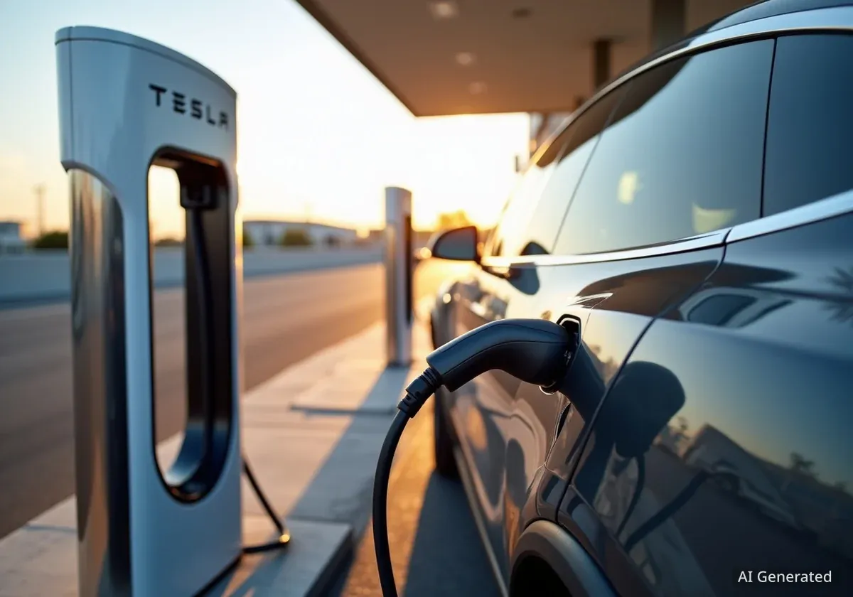 Stellantis integriert Tesla Supercharger Netz