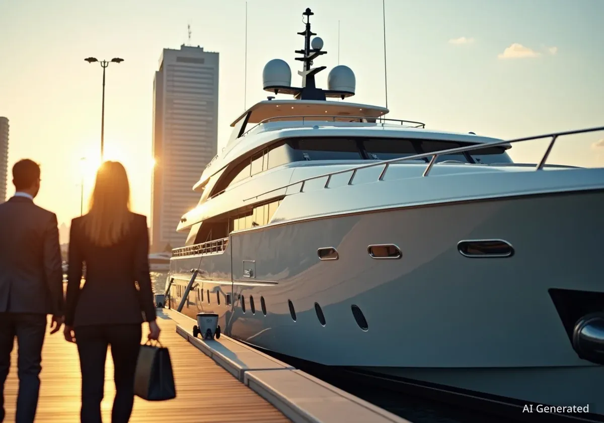 Superyacht Amadea an Unternehmen mit Trump-Verbindungen verkauft