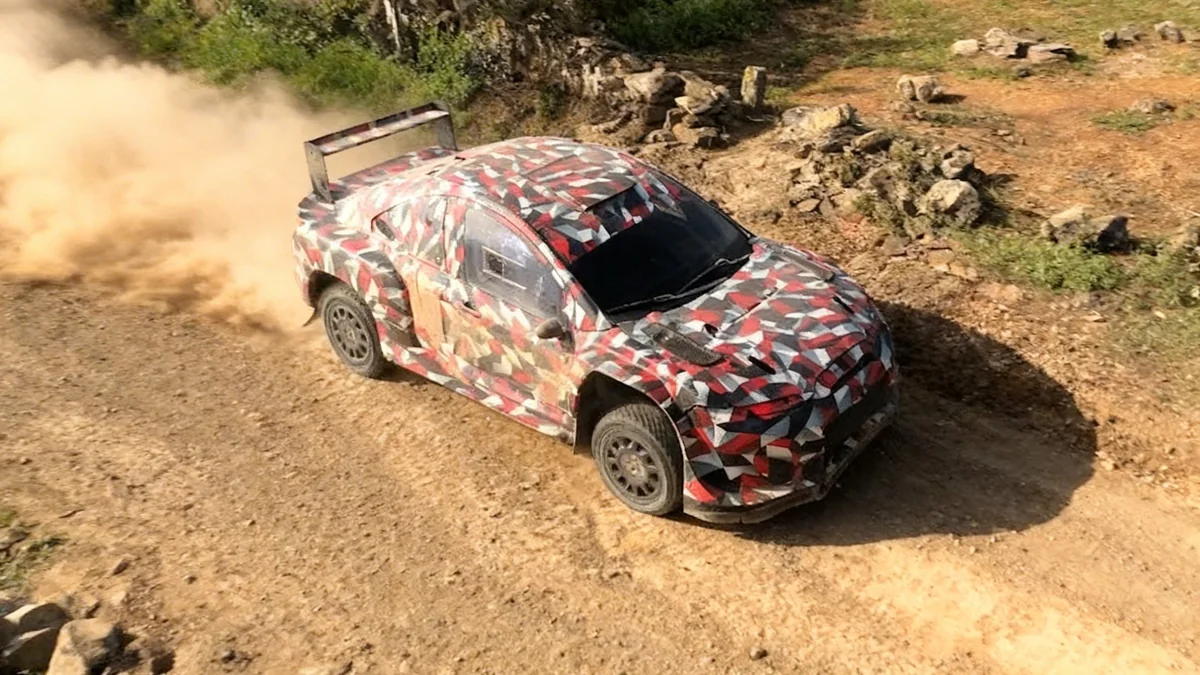 Toyota testet neues WRC-Coupé für 2027